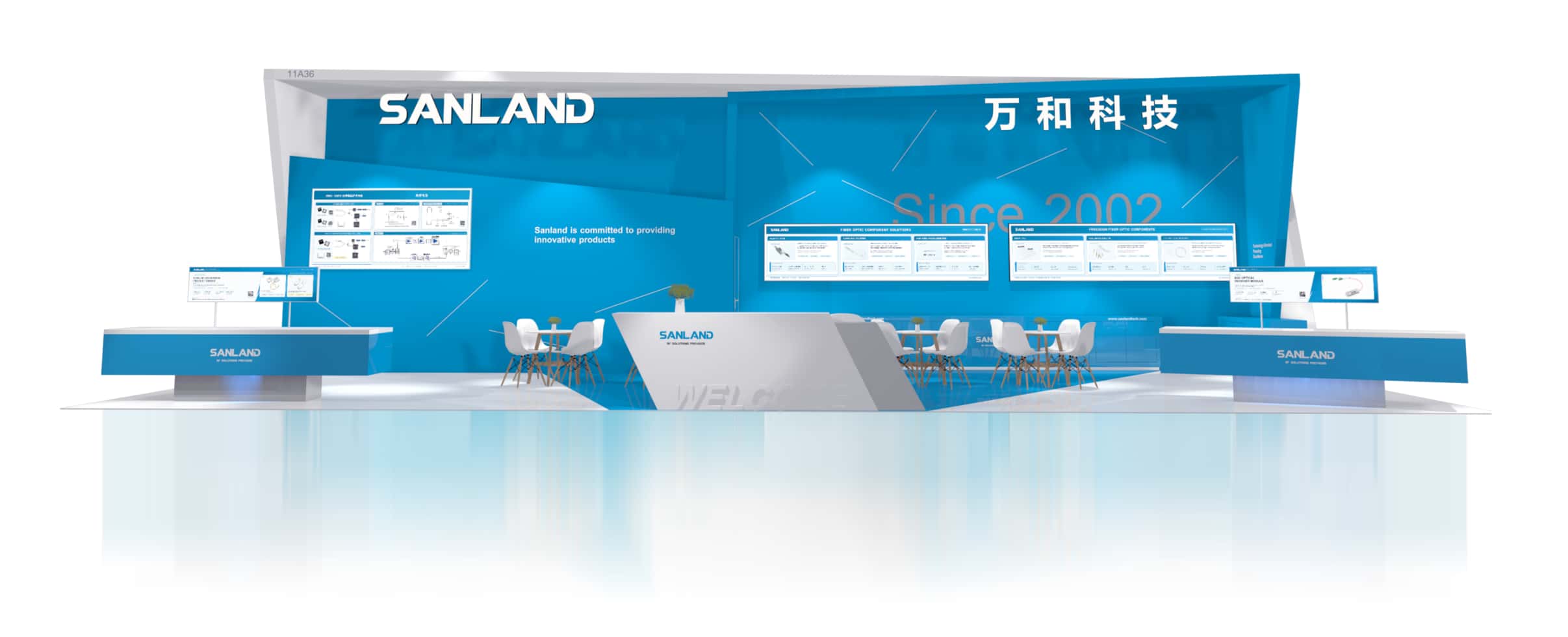 SANLAND at CIOE 2026 | New Fiber Optic & RF Solutions