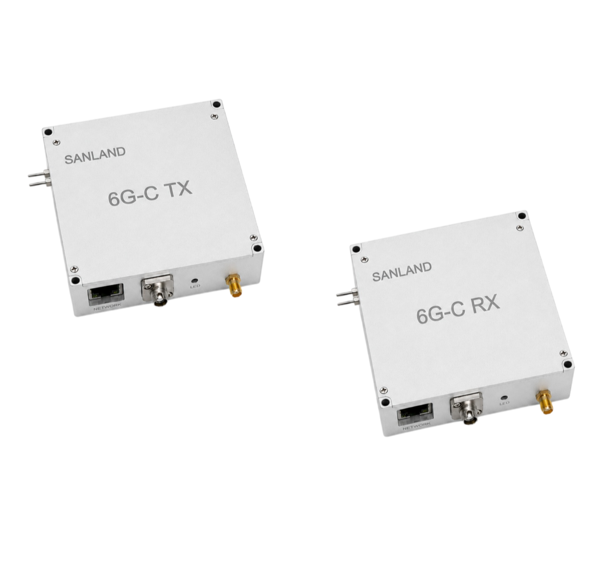 万和科技 RFoF-C 6GHz 远程控制型 RF 光纤传输发射机与接收机